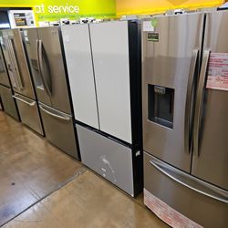 French Door Refrigerator Samsung Bespoke 36 Inch Wide