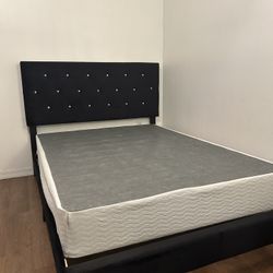 Full Bed Frame With Box Spring 