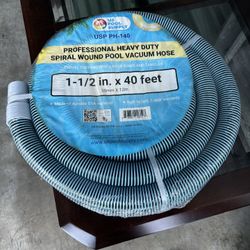 Professional Heavy Duty Spiral Wound Pool Vacuum Hose