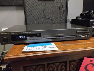 Vintage Technics ST-K50 Quartz Synthesizer AM/FM Stereo Tuner Tested And Works Great $60