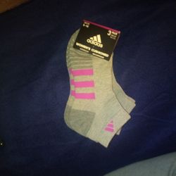 Women's Adidas Cushioned Socks 3 Pair