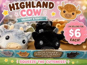 Highland Cow Squishy