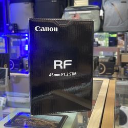 Canon RF 45mm f1.2