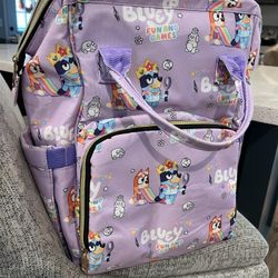 Insulated Bluey Diaper Bag 