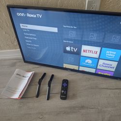 ONN ROKU 32 INCH SMART TV $50 CASH