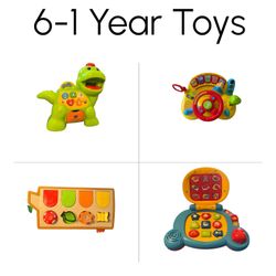 Vtech Toy Lot With Fisher Price