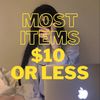 Most Items Less Than $10