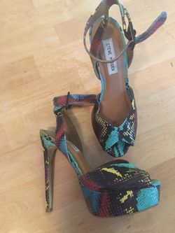 Steve madden strappy heels