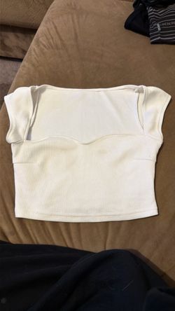 White Crop Top