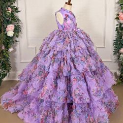 The Paper Doll Lavender Dress Set 