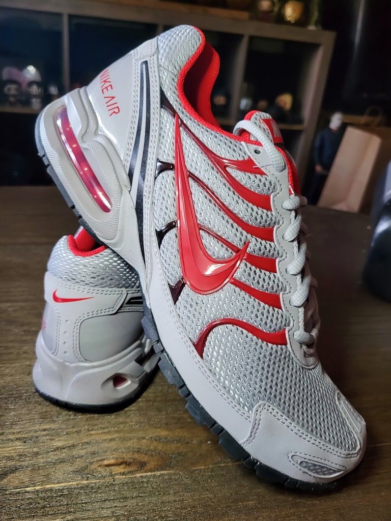 NIKE AIR MAX TORCH 4 'ATMOSPHERE GREY UNIVERSITY RED'
