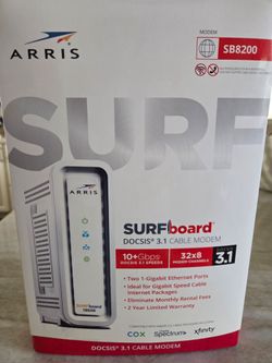 New ARRIS SURFboard Modem