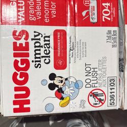 Huggies Wet Wipes 