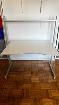 Original IKEA Jerker Desk White,  a legendary, highly modular computer desk