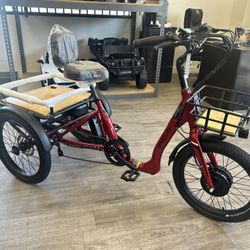 EMojo Bull 500W/48V Electric Tricycle.