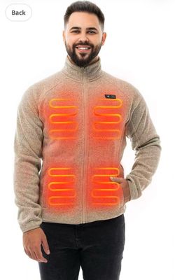 Brand new Heated Fleece Jackets for Men(L)