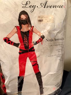 Ninja Assassin women’s costume size S
