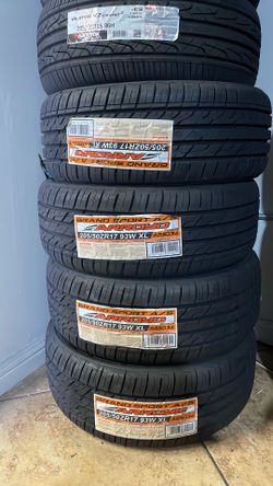 Set of 4 New Tires 205/50r17 Arroyo Includes instalation and balance