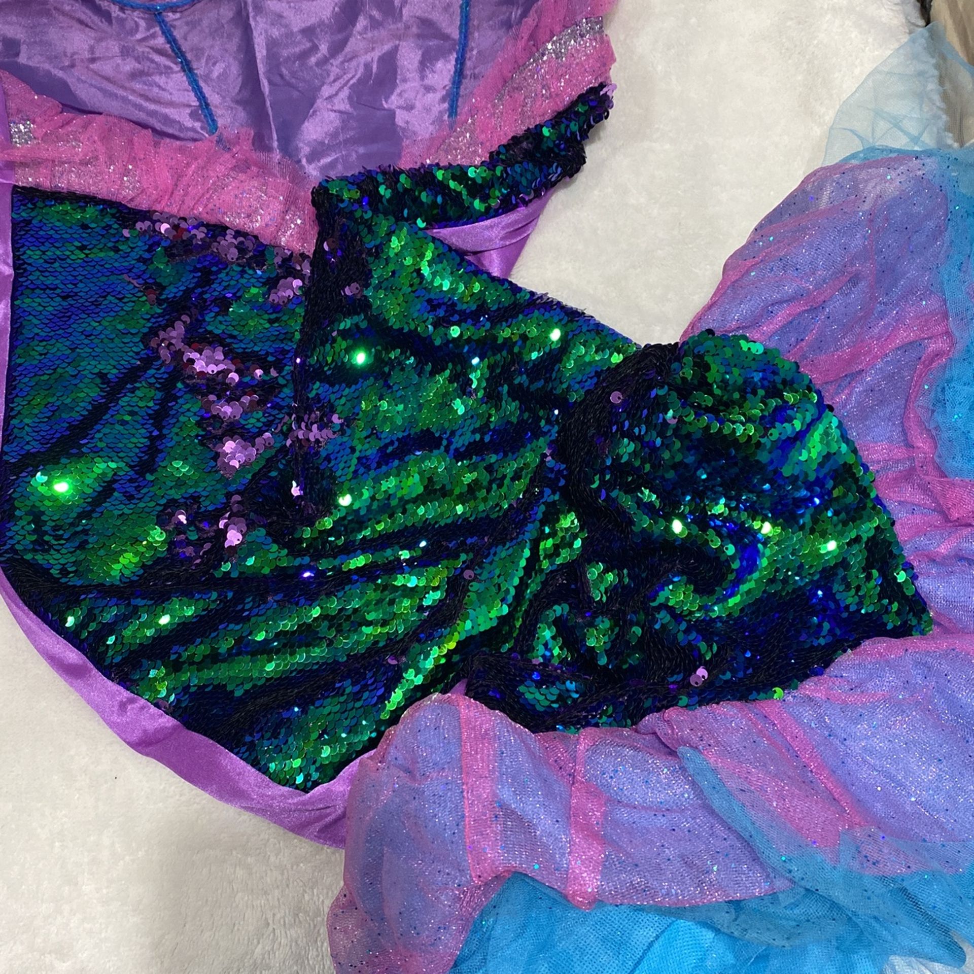 Mermaid Costume For Kids L 10/12