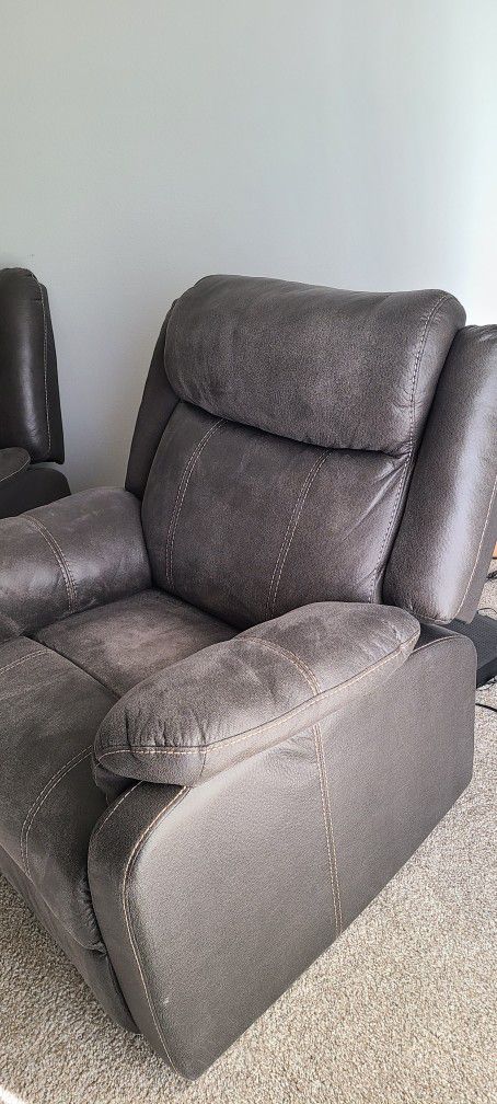 Couch and Recliner Chair 