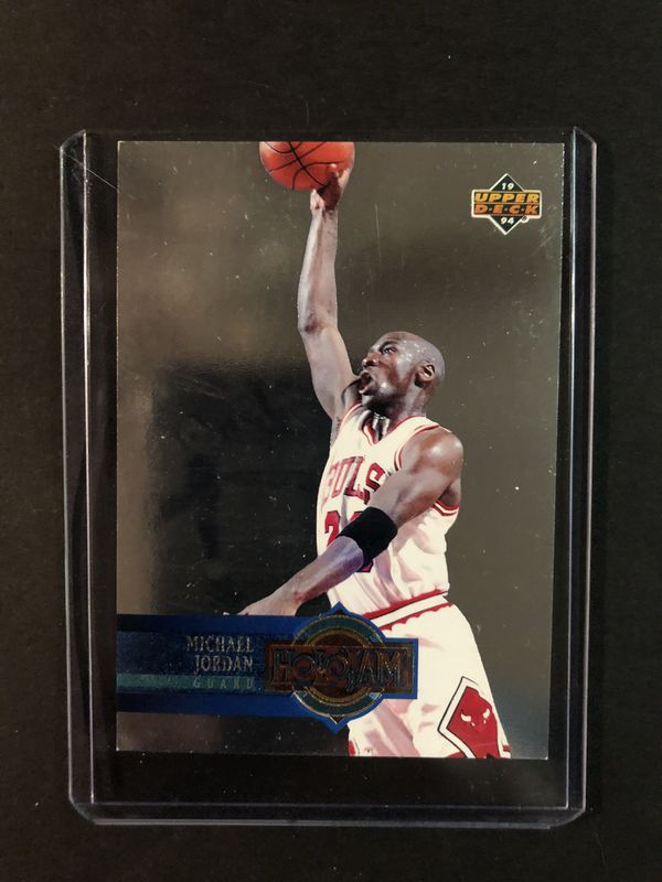 Michael Jordan 1993 Upper Deck HOLOJAM Basketball Card #H4 ...