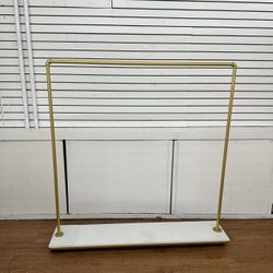 Gold Clothing Rack 