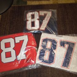 Gronkowski New England Patriots 3XL Jerseys
