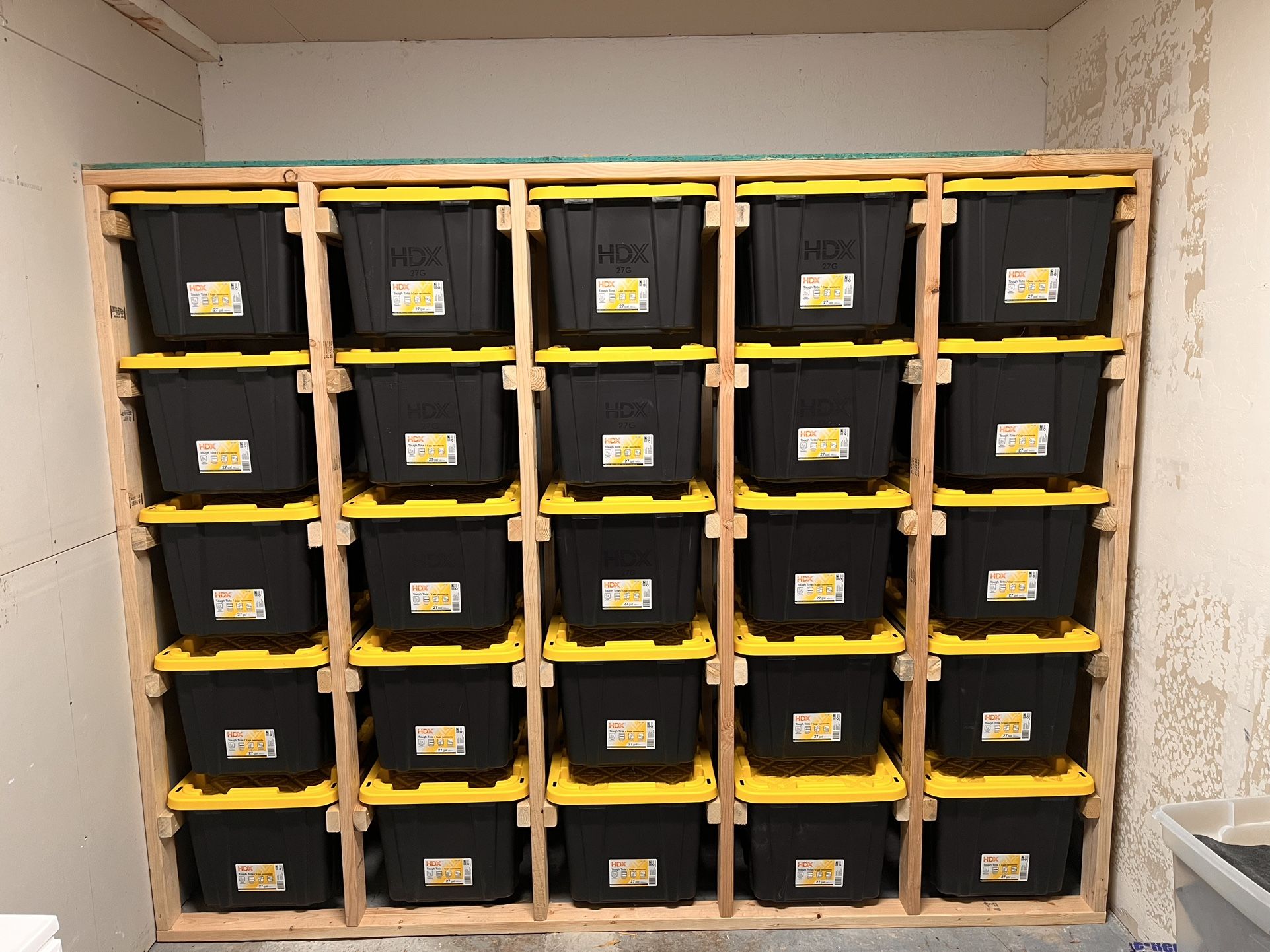 Custom Storage Shelves
