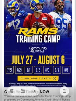 Rams training camp