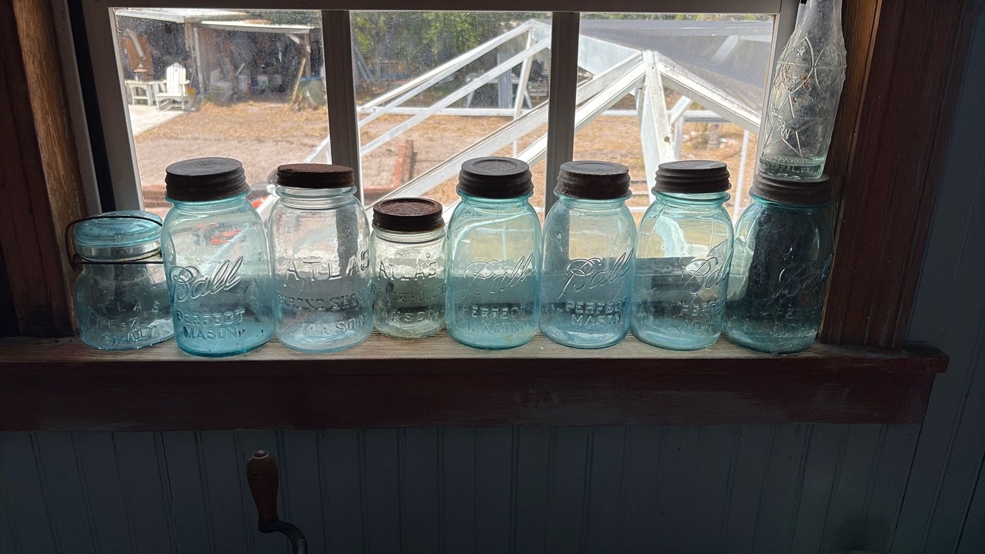 Ball Mason Jars And Atlas Jars From The Early 1900s
