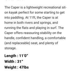 Ocean Kayak: Caper 