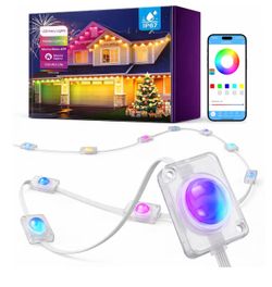 Permanent outdoor lights 100 feet