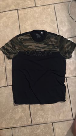 Guess Los Angeles Camo Colorblock T-Shirt