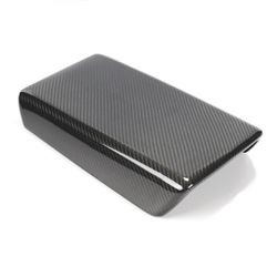 Brand New 2017-2024 Tesla Model 3 & Model Y Real Carbon Fiber Center Console Armrest Box Cover