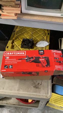 Craftsman 20 volt reciprocating saw (tool only)