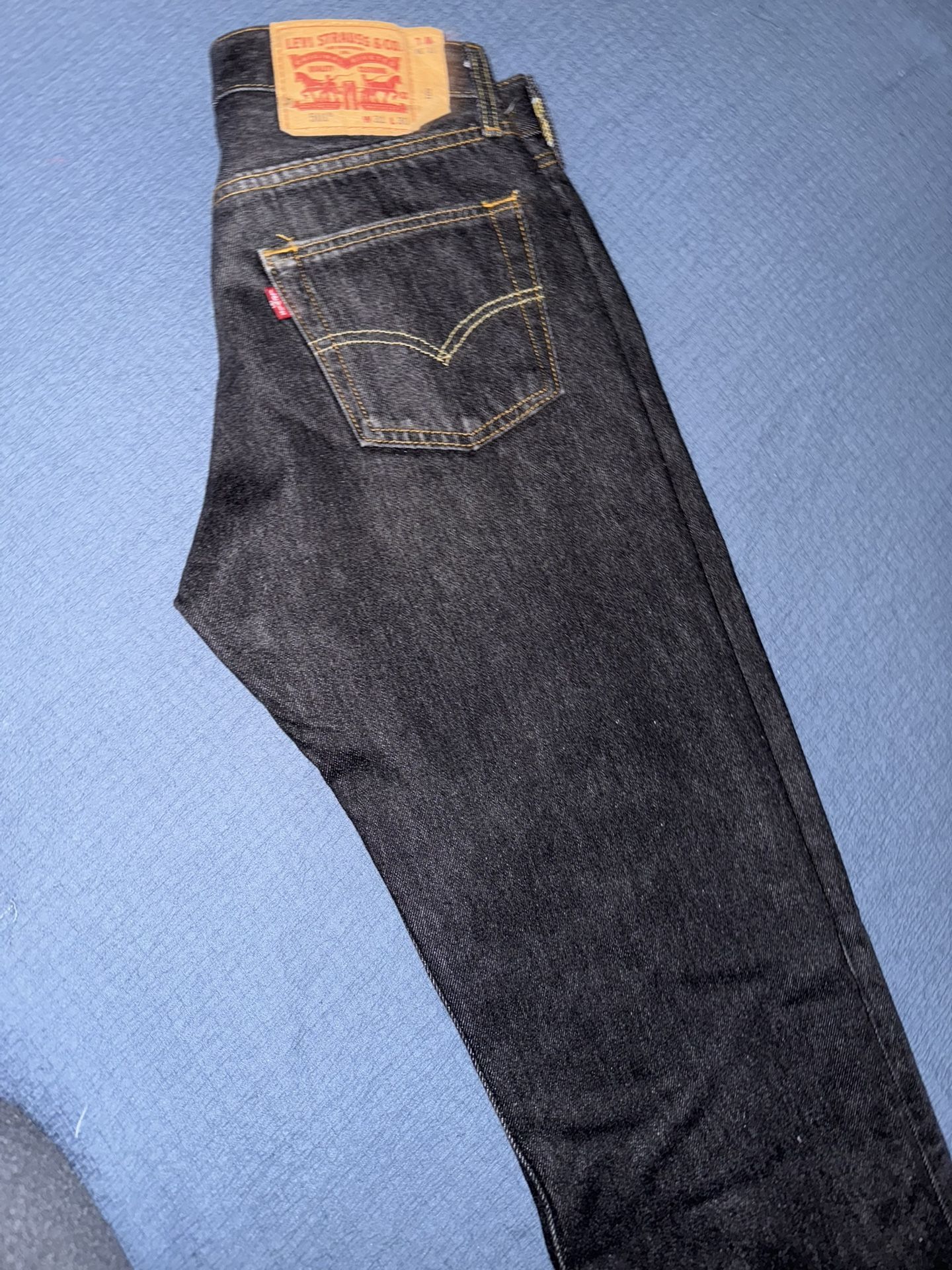 Charcoal Levi 501’s