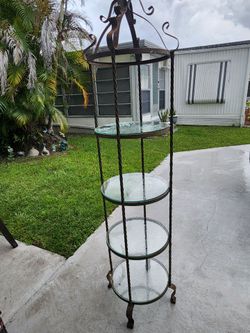 Wrought  Iron stand
