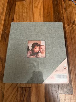 Gray Linen Self-Adhesive Photo Album 40 Pages
