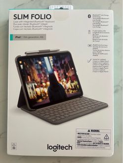 Logitech Slim Folio Keyboard Case – iPad 10th Gen/A16
