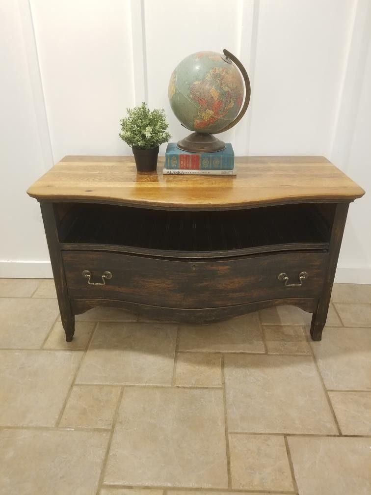 Vintage Lowboy Dresser - TV Console Table