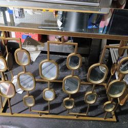 Ashley's Signature Mirrored Table Brand New