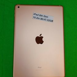 Apple IPad 8th Gen 10.2inch 32gb WiFi 