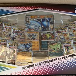 pokemon prismatic evolution lucario / sams club box