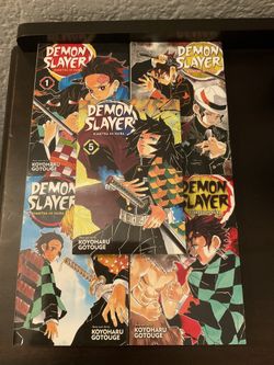 Demon Slayer Manga (1-5).