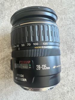 Canon EF 28-135mm f/3.5-5.6 IS USM Lens (with Front & Rear Caps)