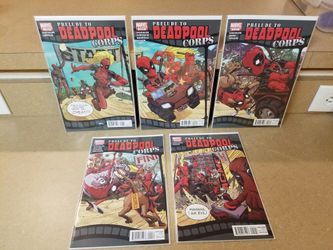 Prelude to DeadPool Corps 2010 Limited Series complete set of 5