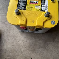 Yellow optima battery