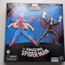 Marvel Legends Six Arm Spiderman Vs Morbius 2 Pack