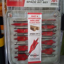 Diablo 10 Piece Spade Bit Set
