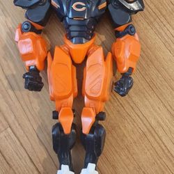 NFL, CHICAGO BEARS, FOX 11" ROBOT ACTION FIGURE, SPORTS COLLECTIBLE: Firm.